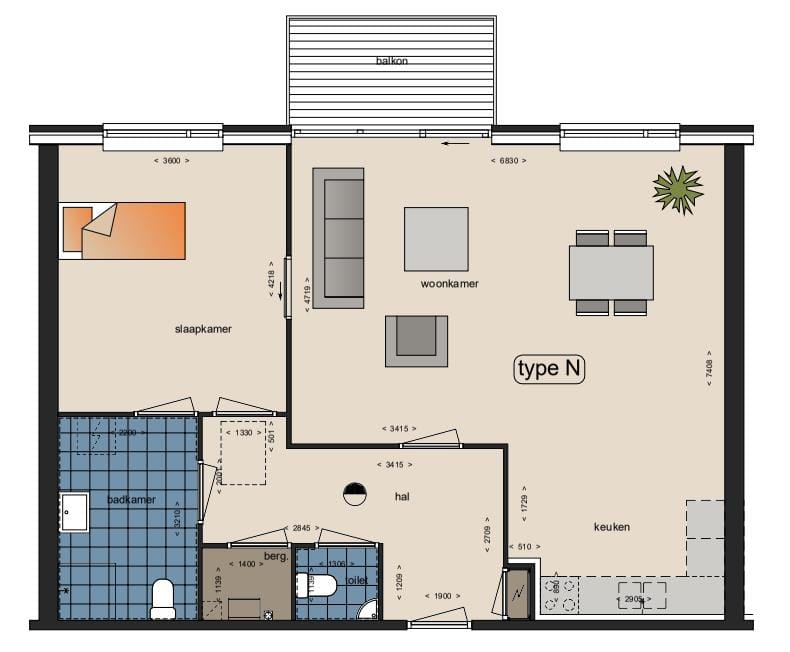 Foto 9 van Hollewandsweg 19-G