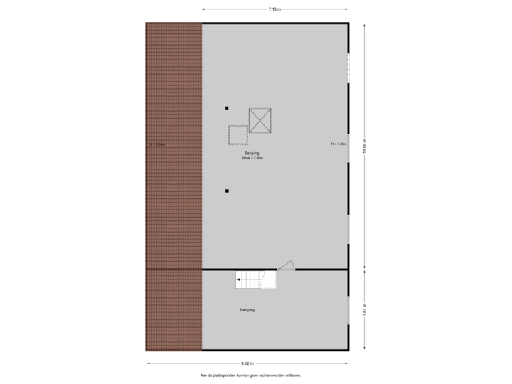 Garage 1e verdieping