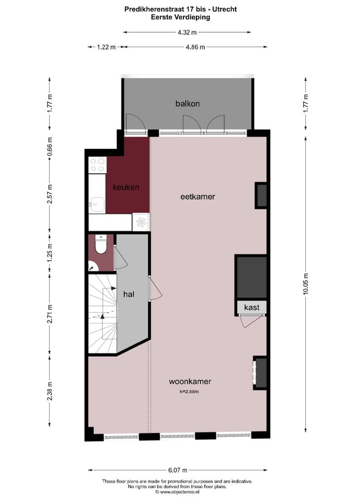 Foto 25 van Predikherenstraat 17-BS