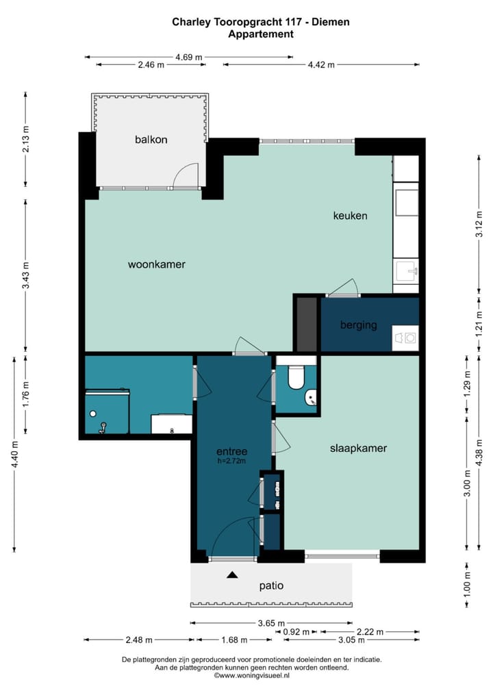 Foto 33 van Charley Tooropgracht 117