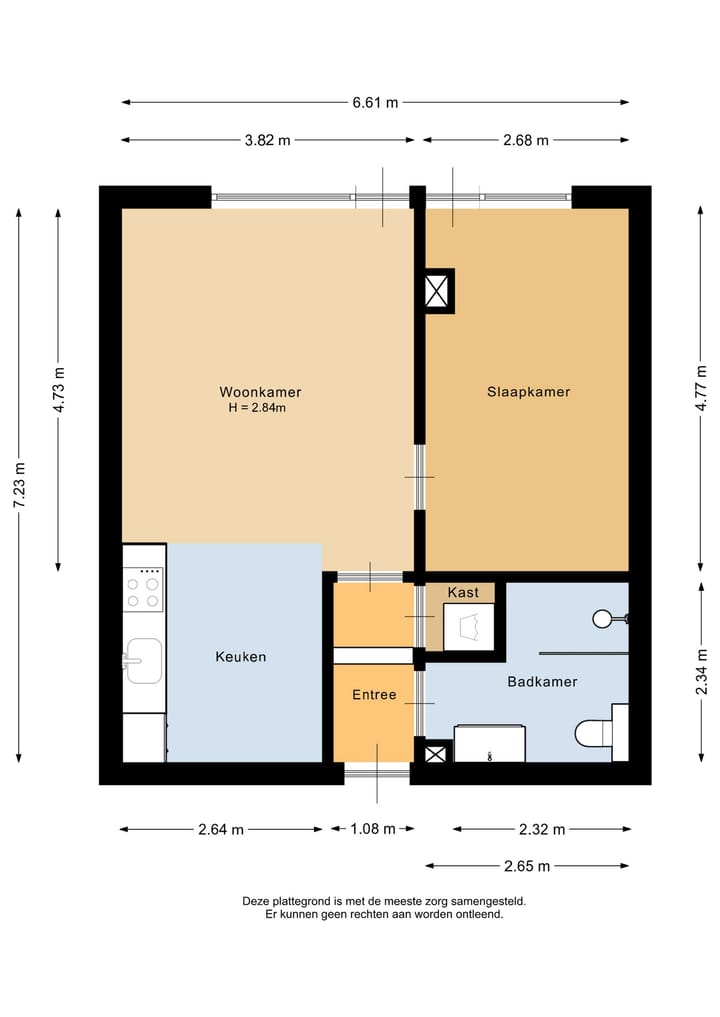 Foto 32 van Kluisstraat 3-C