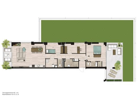 Terrasappartement (Bouwnr. 51) secondary image