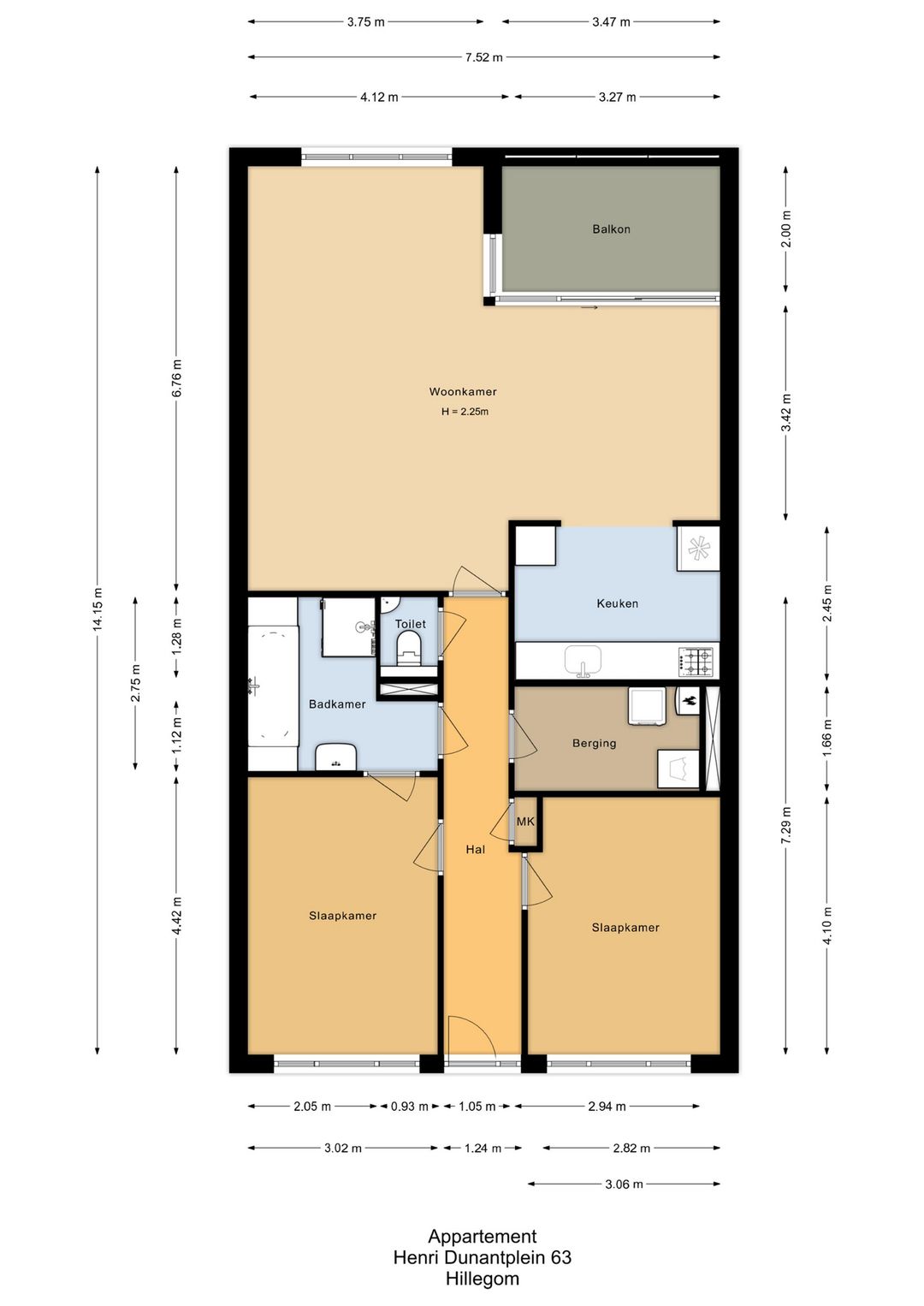 Foto 37 van Henri Dunantplein 63