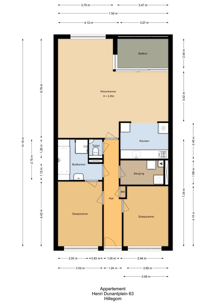 Foto 37 van Henri Dunantplein 63