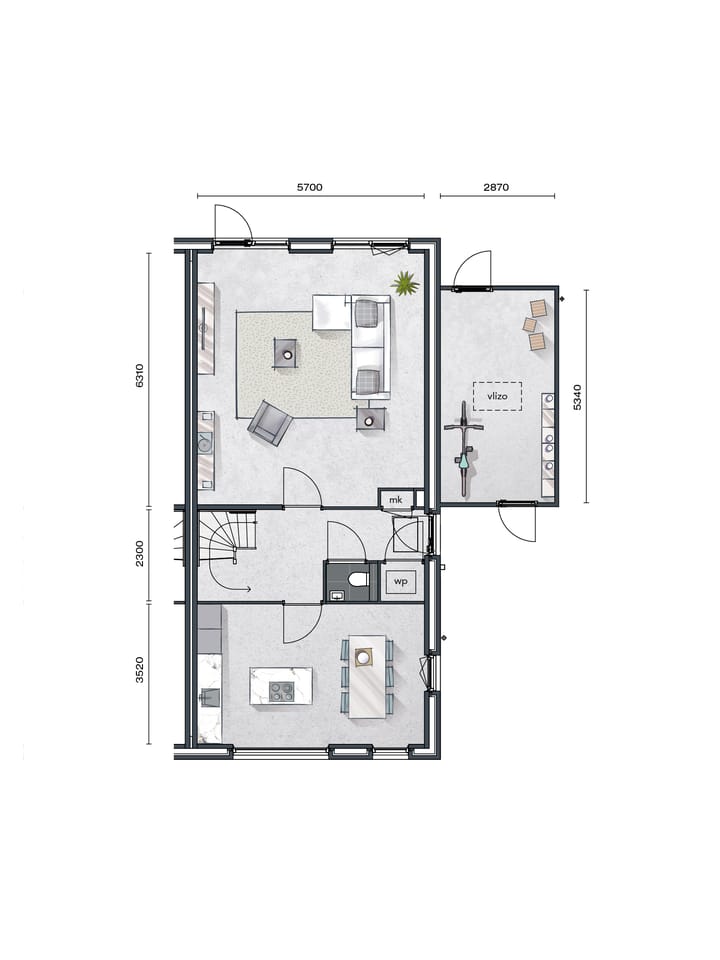 Foto 11 van Buurtvrij fase 1a - 2-onder-1-kapwoning (Bouwnr. 022)