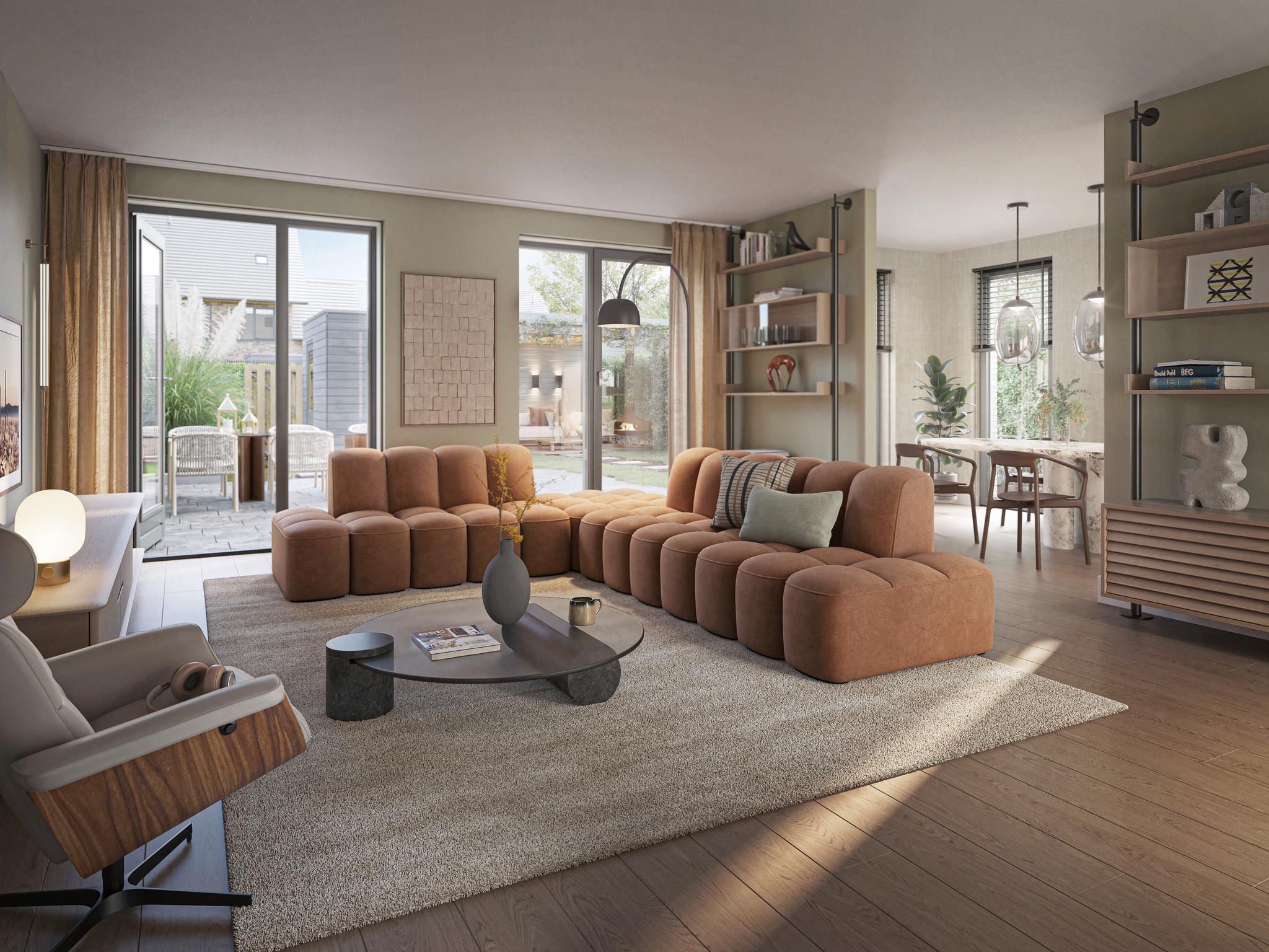 Foto 3 van Buurtvrij fase 1a - Hoekwoning (Bouwnr. 007)