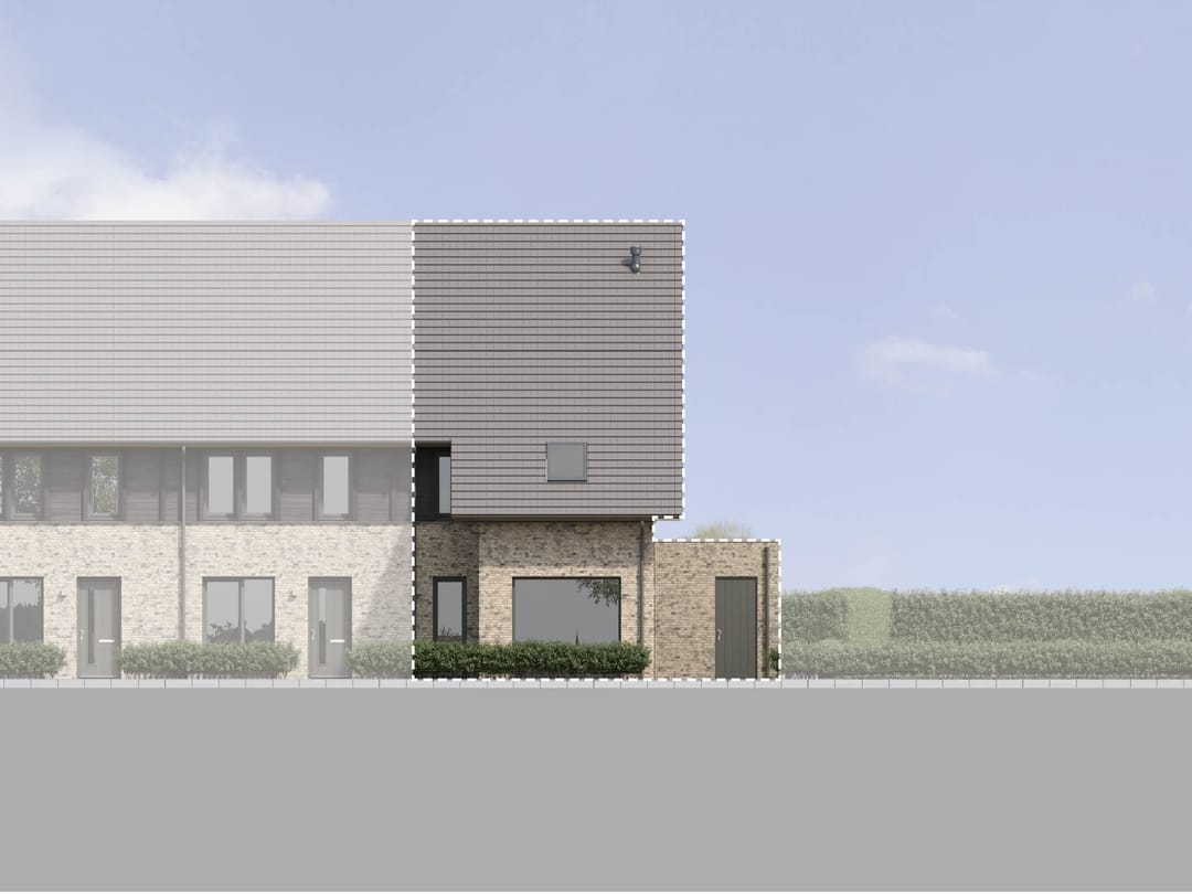 Photo 1 of Buurtvrij fase 1a - Hoekwoning (Bouwnr. 018)