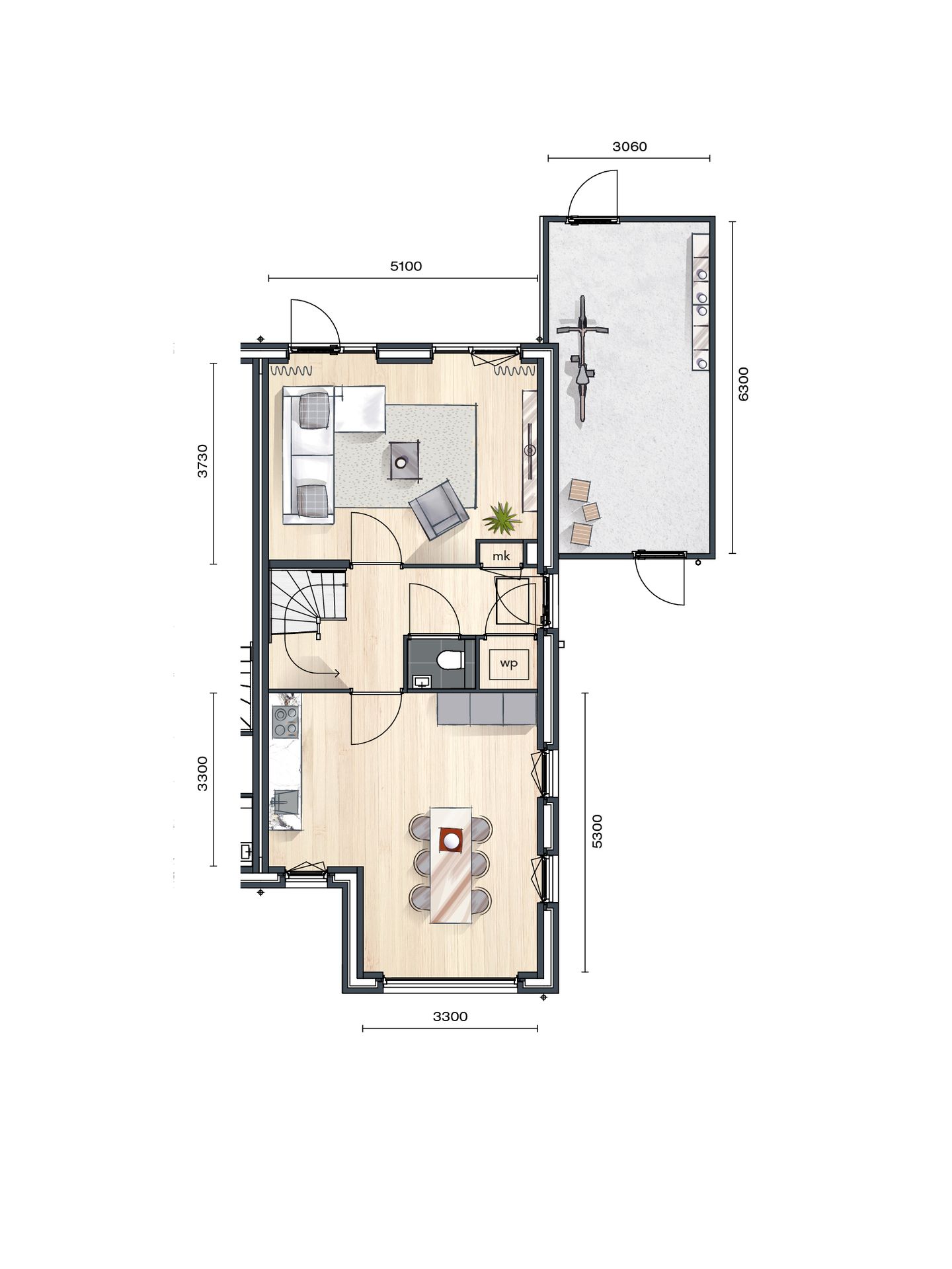 Photo 5 of Buurtvrij fase 1a - Hoekwoning (Bouwnr. 018)