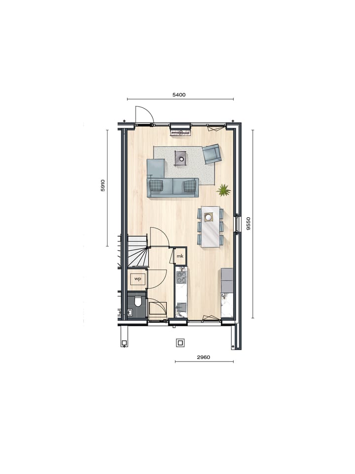 Photo 6 of Buurtvrij fase 1a - Hoekwoning (Bouwnr. 060)