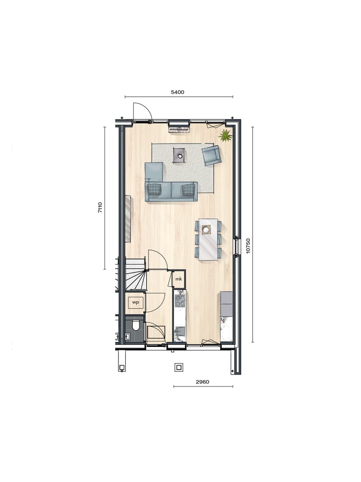 Photo 7 of Buurtvrij fase 1a - Hoekwoning (Bouwnr. 060)