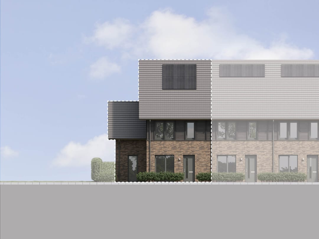 Foto 1 van Buurtvrij fase 1a - Hoekwoning (Bouwnr. 035)