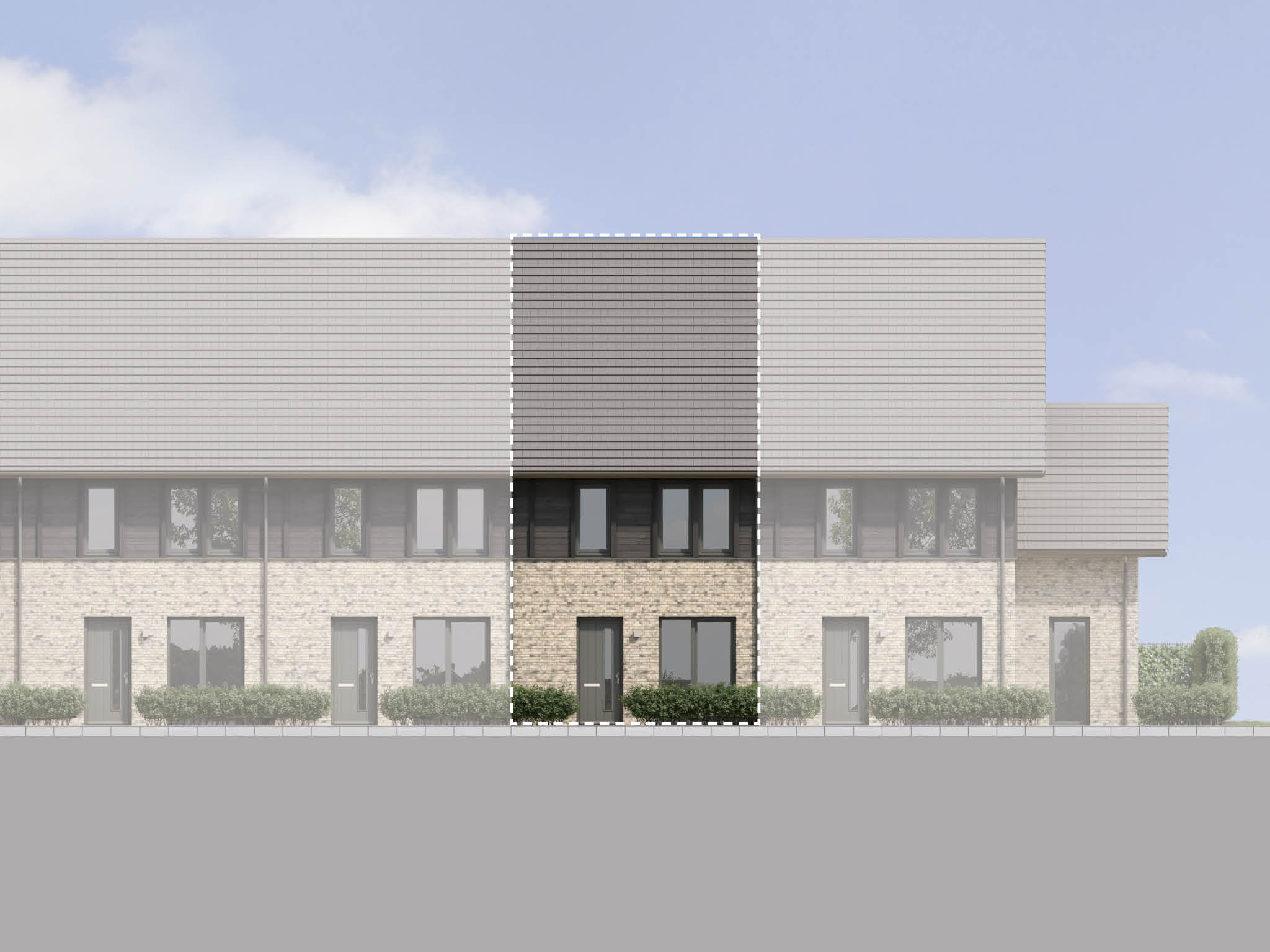 Buurtvrij fase 1a - Tussenwoning (Bouwnr. 008), Hoef en Haag, 4125, Utrecht, Nederland