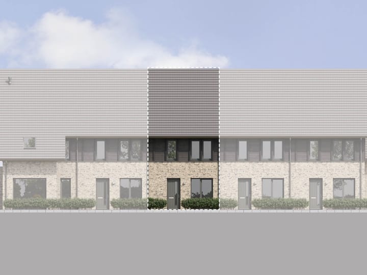 Foto 1 van Buurtvrij fase 1a - Tussenwoning (Bouwnr. 009)
