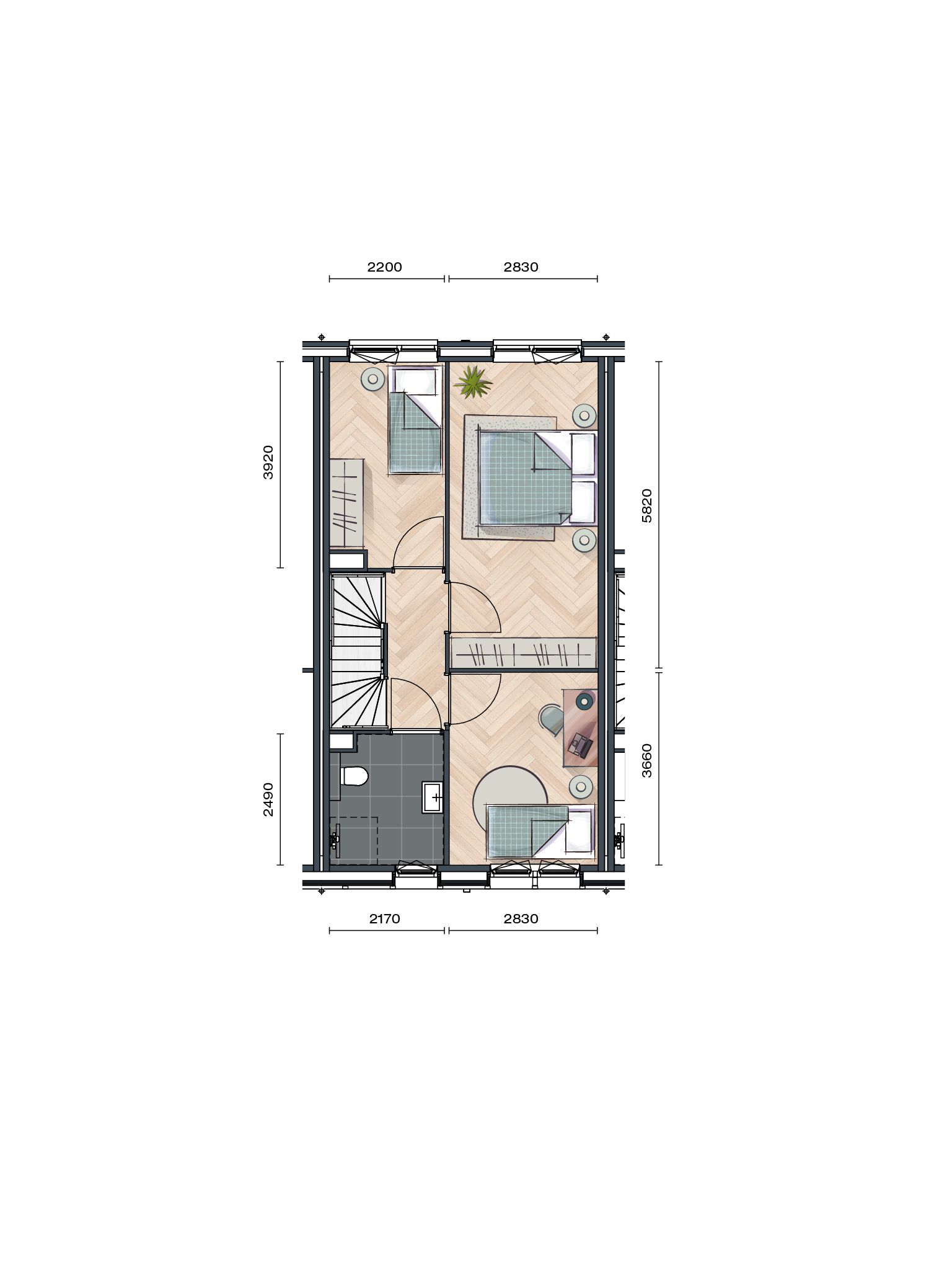 Photo 6 of Buurtvrij fase 1a - Tussenwoning (Bouwnr. 009)
