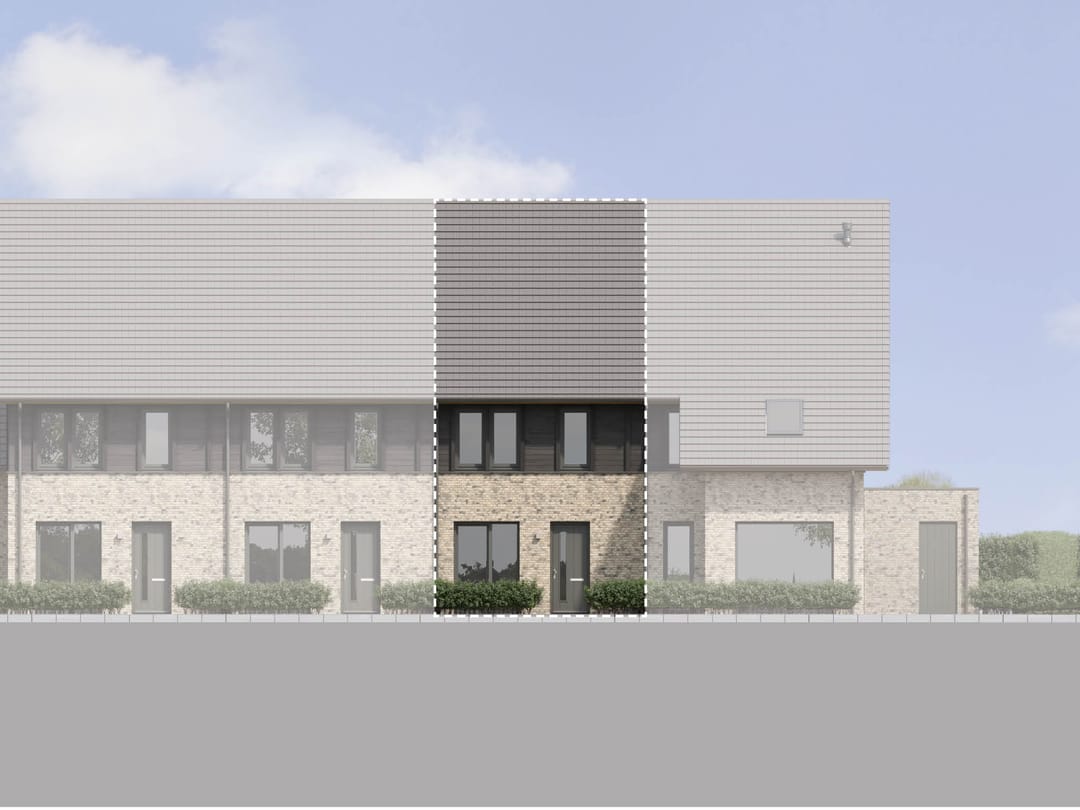 Foto 1 van Buurtvrij fase 1a - Tussenwoning (Bouwnr. 019)