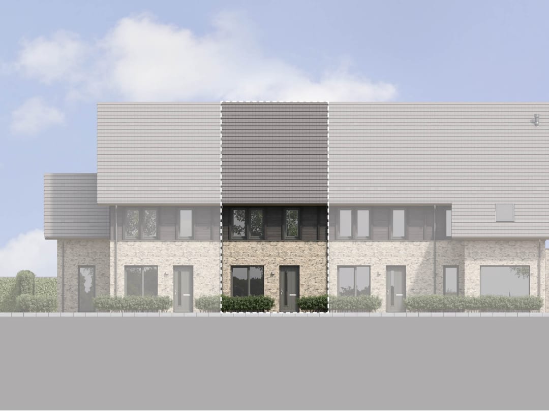 Foto 1 van Buurtvrij fase 1a - Tussenwoning (Bouwnr. 020)