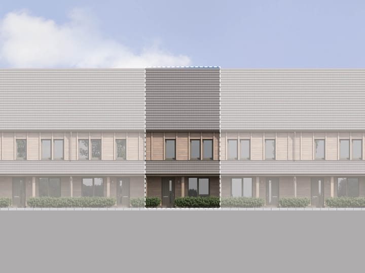 Foto 1 van Buurtvrij fase 1a - Tussenwoning (Bouwnr. 058)