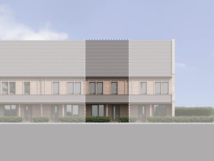 Foto 1 van Buurtvrij fase 1a - Tussenwoning (Bouwnr. 059)