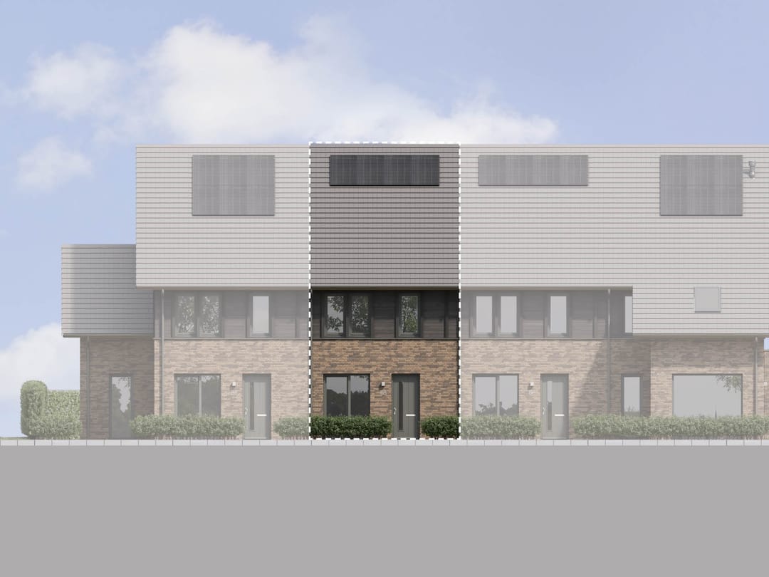 Foto 1 van Buurtvrij fase 1a - Tussenwoning (Bouwnr. 034)