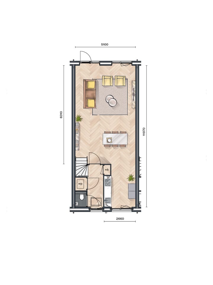Photo 9 of Buurtvrij fase 1a - Tussenwoning (Bouwnr. 057)