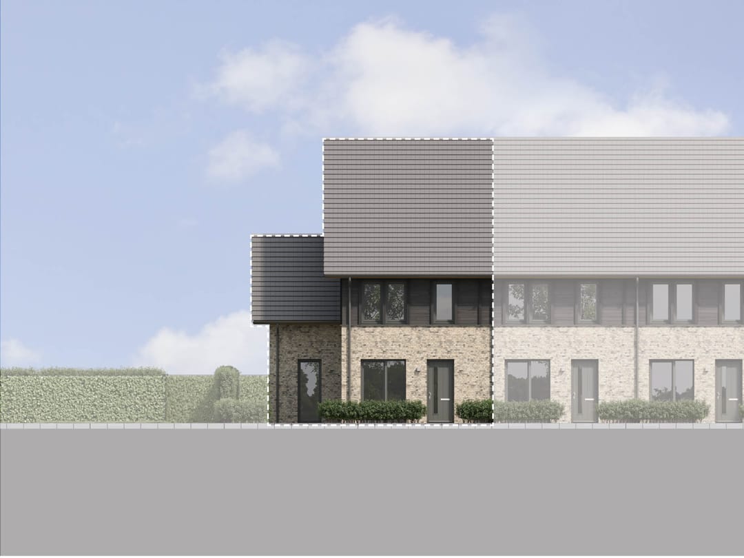Foto 1 van Buurtvrij fase 1a - Hoekwoning (Bouwnr. 021)