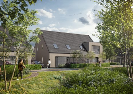 Foto van Twee-onder-één-kapwoning 2-onder-1-kapwoning