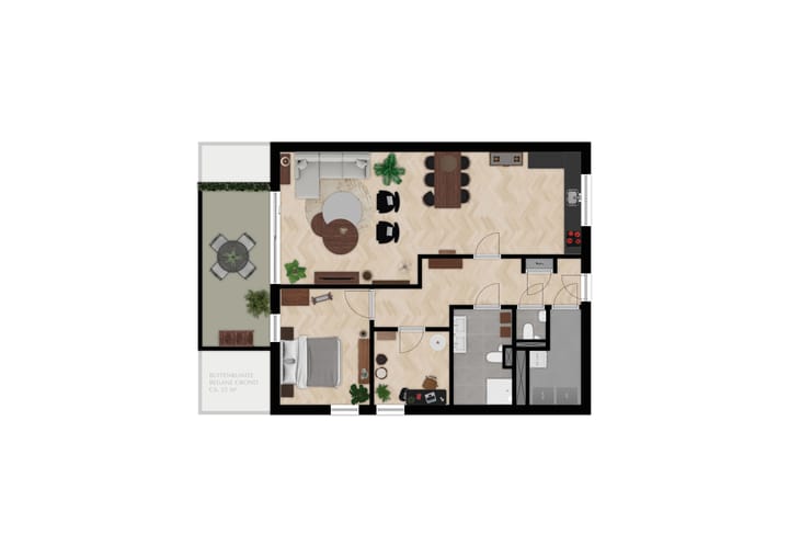 Foto 6 van Appartement Type c (Bouwnr. A15)
