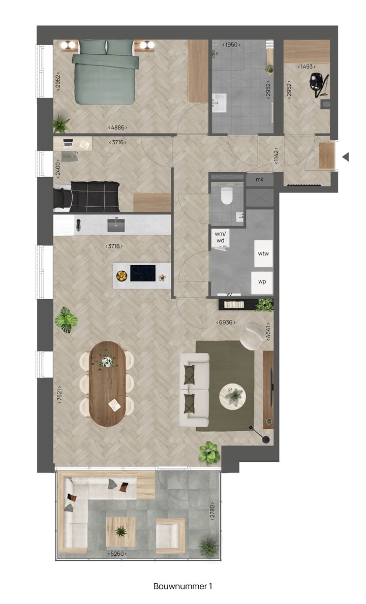 Foto 2 van Havenstraat (Bouwnr. 1)