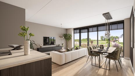 Image of Bouwnummer 2 - Vierkamerappartement - Balkon - Begane grond - Zuid-West Ground-floor apartment