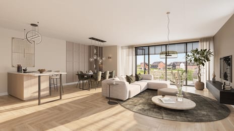 Image of Bouwnummer 4 - Driekamerappartement - Balkon - Eerste verdieping - Noord-West Mezzanine