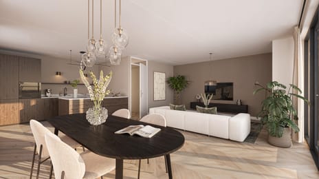 Image of Bouwnummer 5 - Driekamerappartement - Balkon - Eerste verdieping - Zuid-West Mezzanine