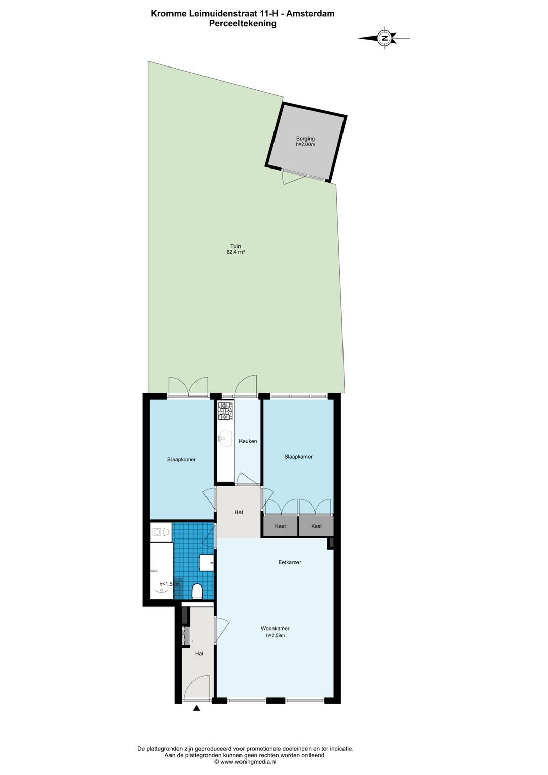 Foto 22 van Kromme Leimuidenstraat 11-H