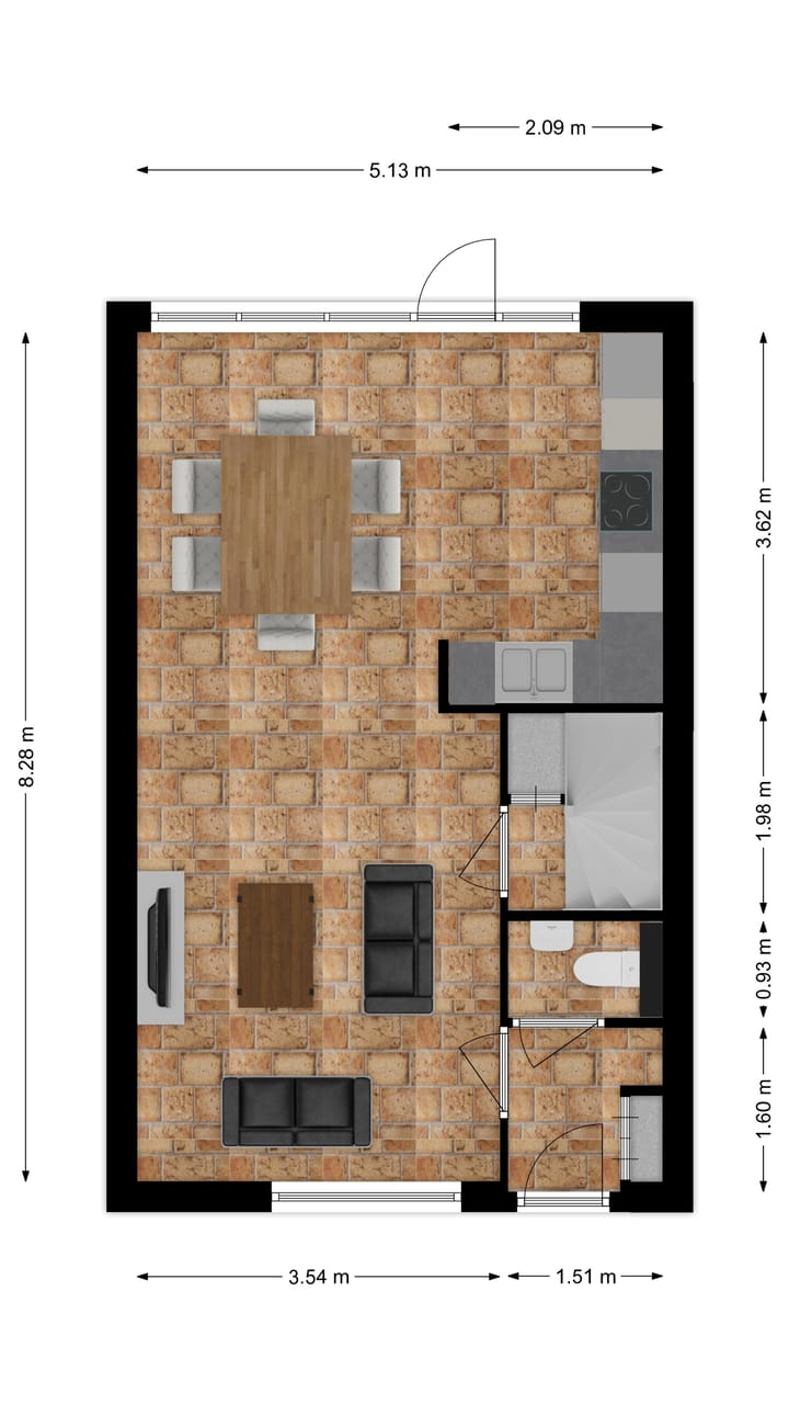 Foto 37 van Grevenbichtstraat 46