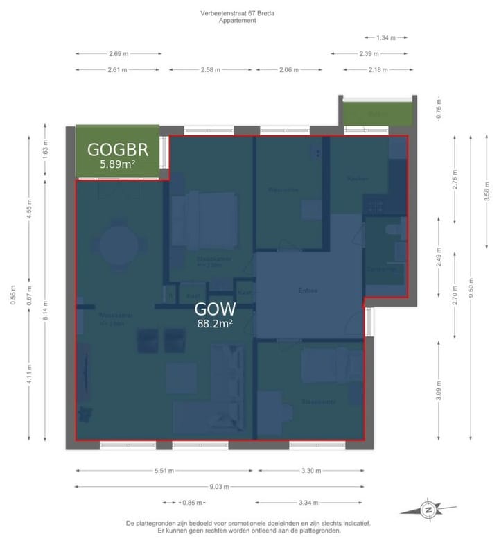 Foto 30 van Verbeetenstraat 67