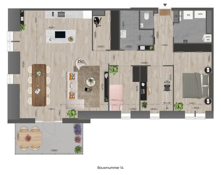 Foto 2 van Havenstraat (Bouwnr. 14)