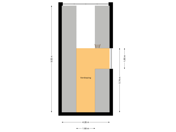 Bijgebouw verdieping