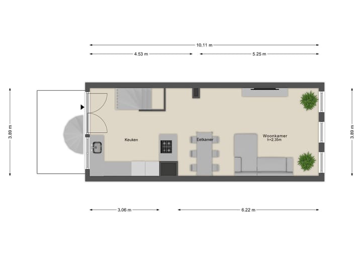 Foto 31 van Vrolikstraat 349-K