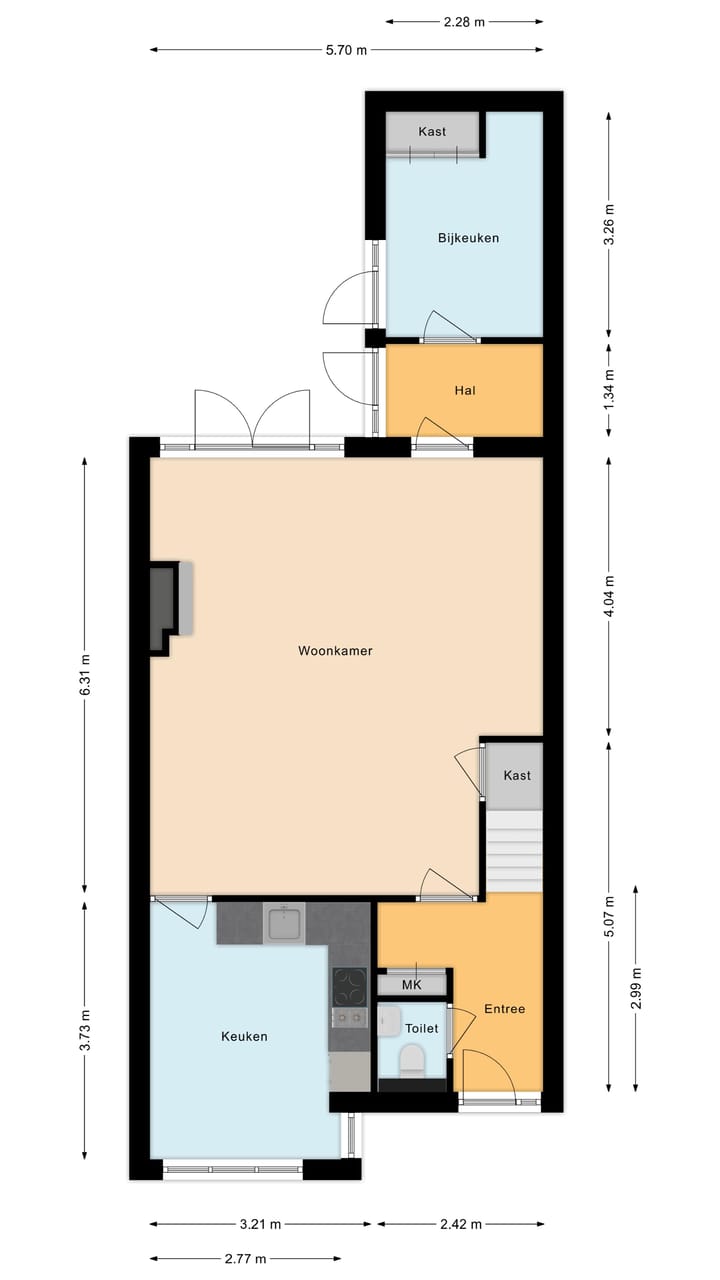 Foto 46 van Pieter Breughelstraat 46