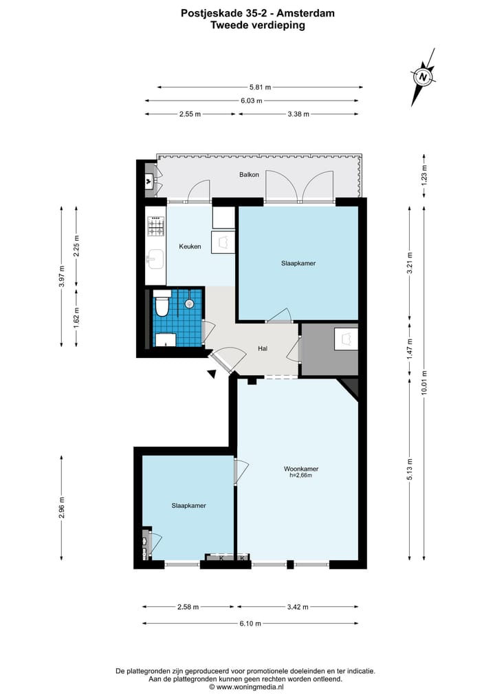 Foto 26 van Postjeskade 35-2