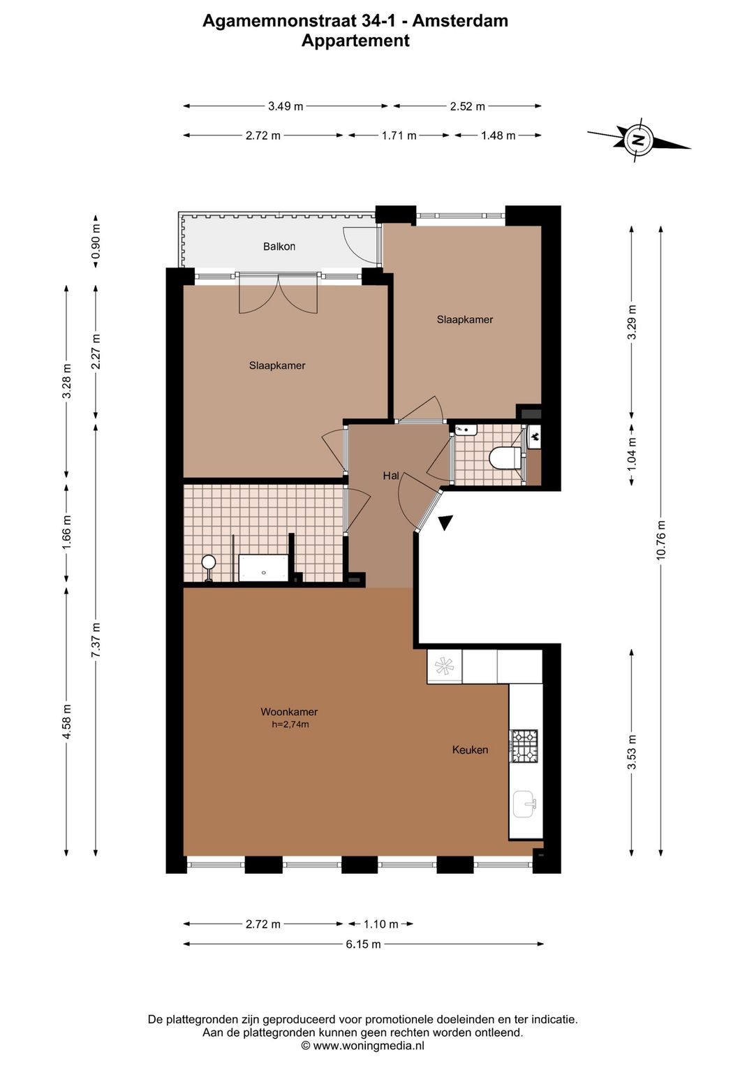 Foto 22 van Agamemnonstraat 34-1
