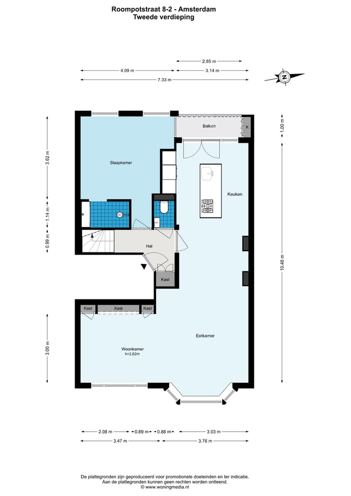 Foto 28 van Roompotstraat 8-2