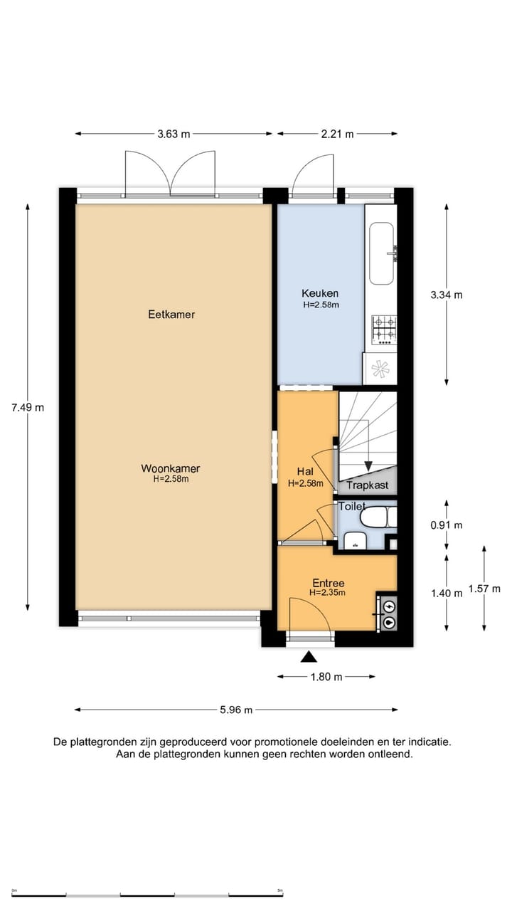 Foto 42 van Graaf Willem II straat 390