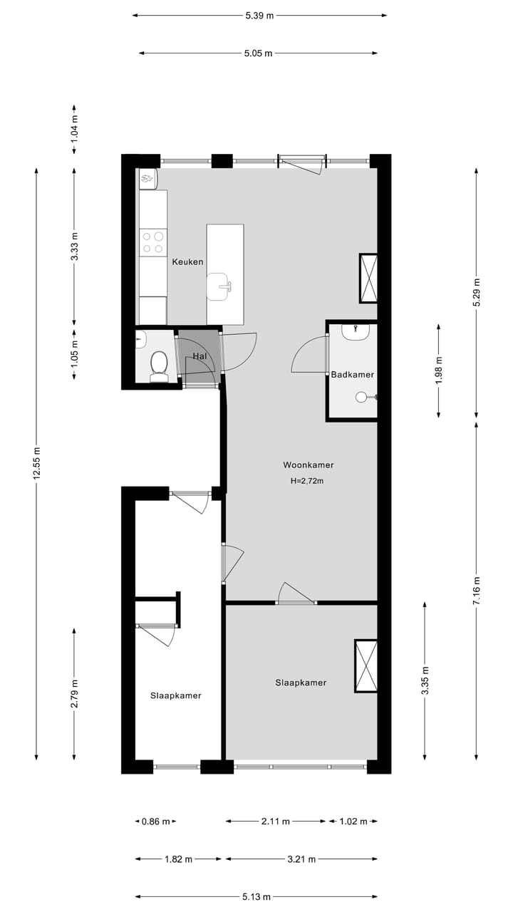 Foto 24 van Aelbrechtskade 19-A02