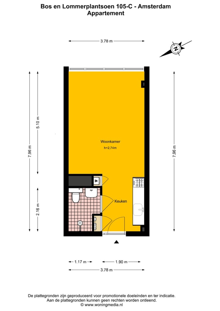 Foto 19 van Bos en Lommerplantsoen 105-C