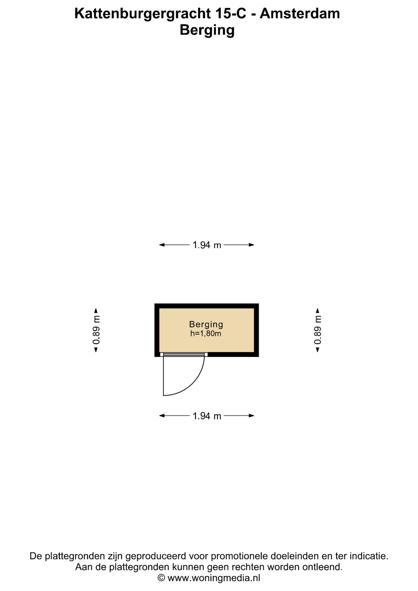 Foto 19 van Kattenburgergracht 15-C