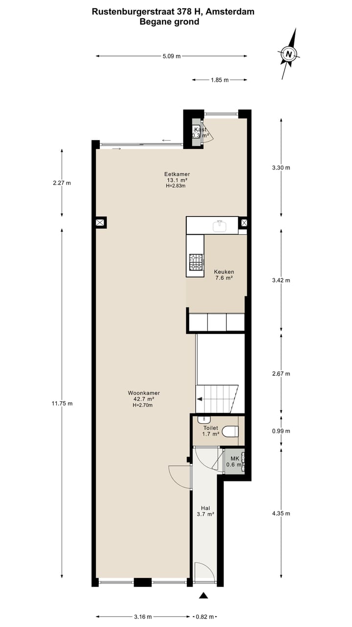Foto 36 van Rustenburgerstraat 378-H