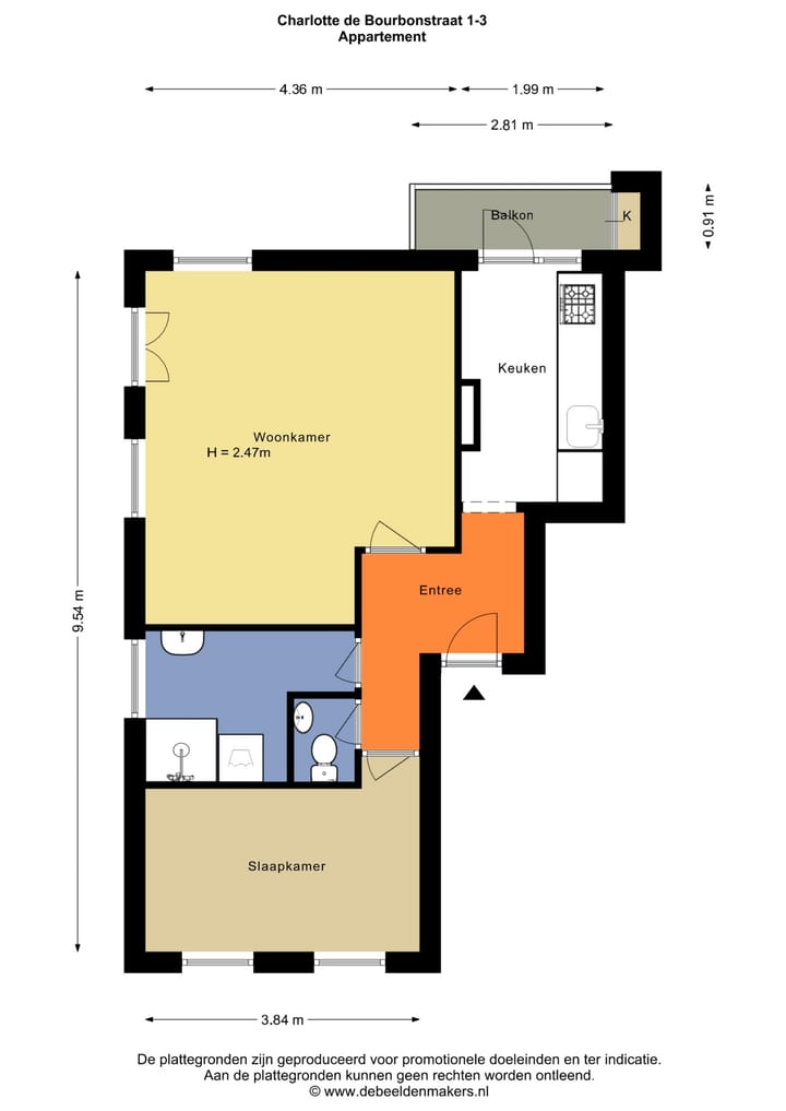 Foto 31 van Charlotte de Bourbonstraat 1-3