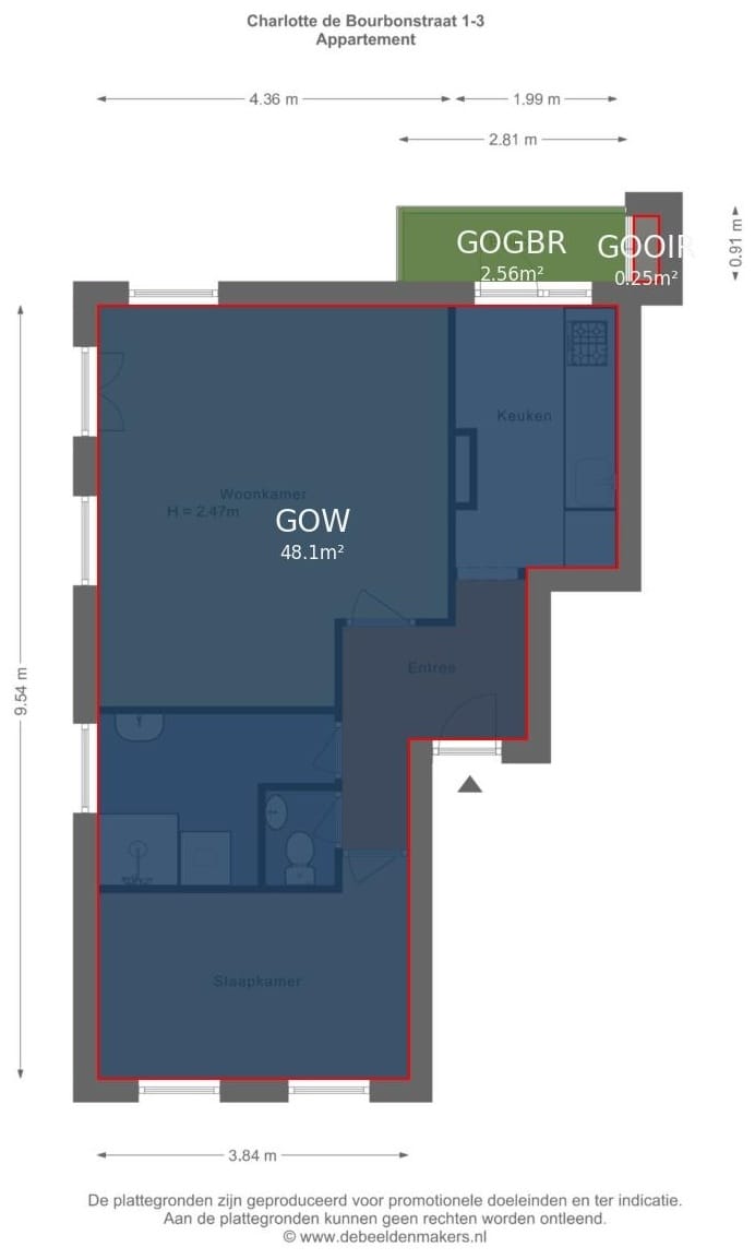 Foto 33 van Charlotte de Bourbonstraat 1-3