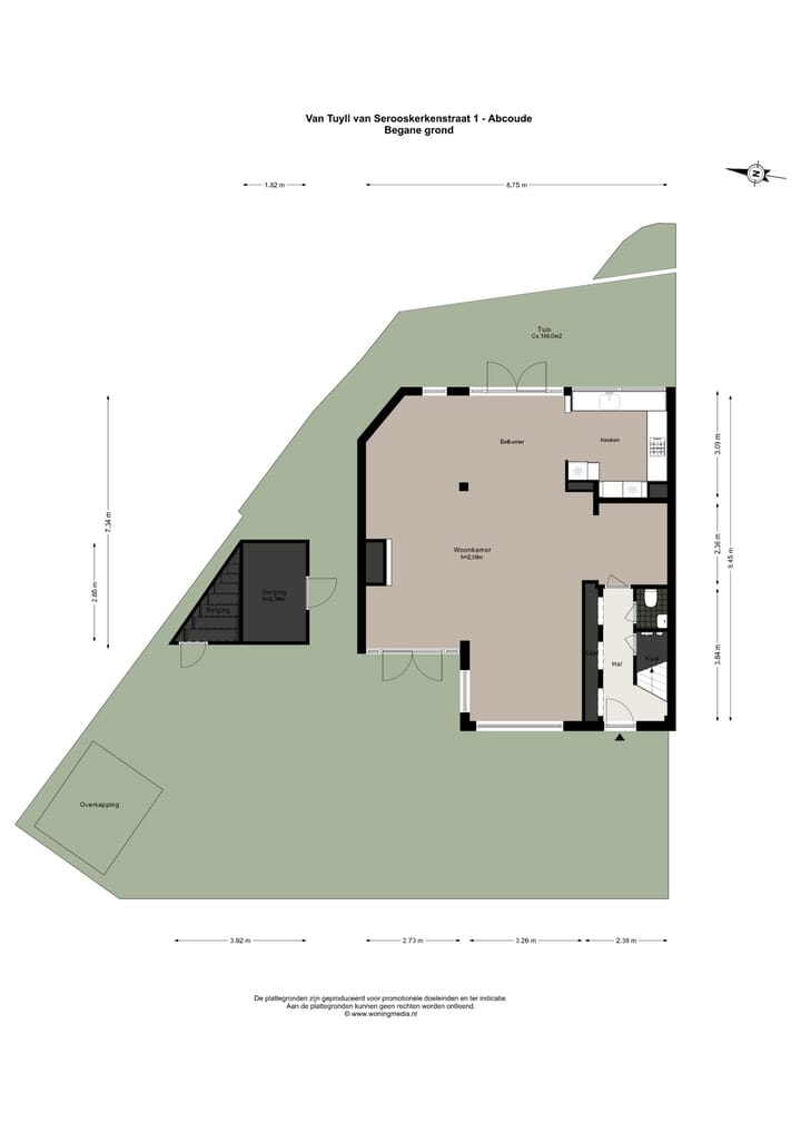 Foto 12 van van Tuijll van Serooskerkenstraat 1