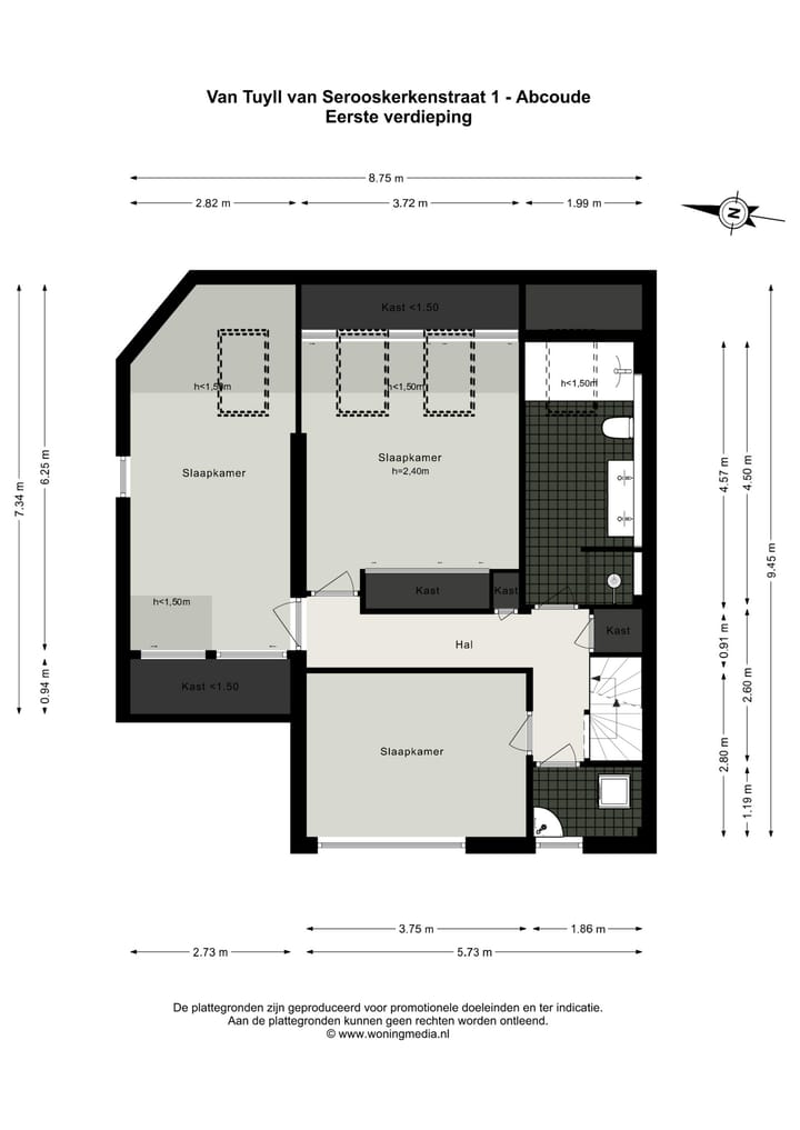 Foto 22 van van Tuijll van Serooskerkenstraat 1